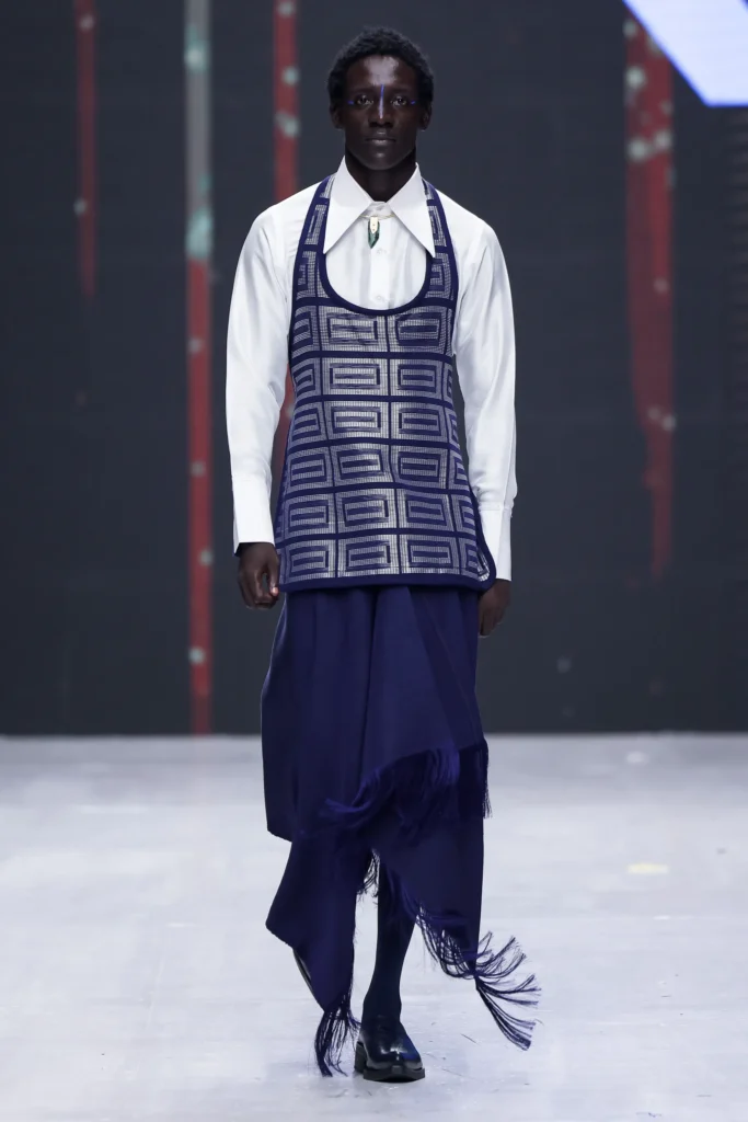 Emmy Kasbit’s experimental African fashion at Lagos Fashion Week 2024