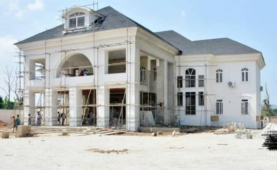 Exterior view of Owa Obokun's Palace showcasing traditional Yoruba architecture 