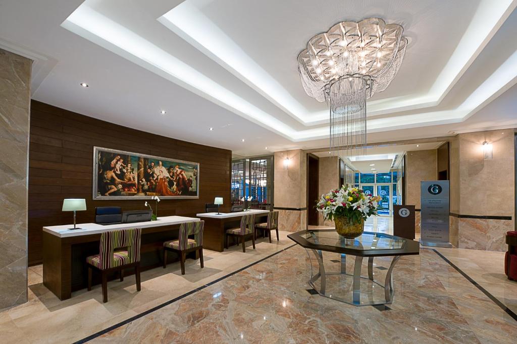 The George Hotel in Ikoyi, Lagos, offers an exclusive luxury retreat with fine dining and world-class amenities