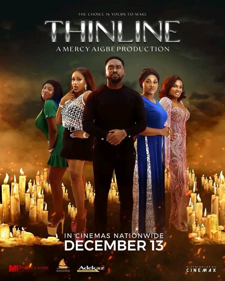 Thinline Nollywood murder mystery movie December 2024 release