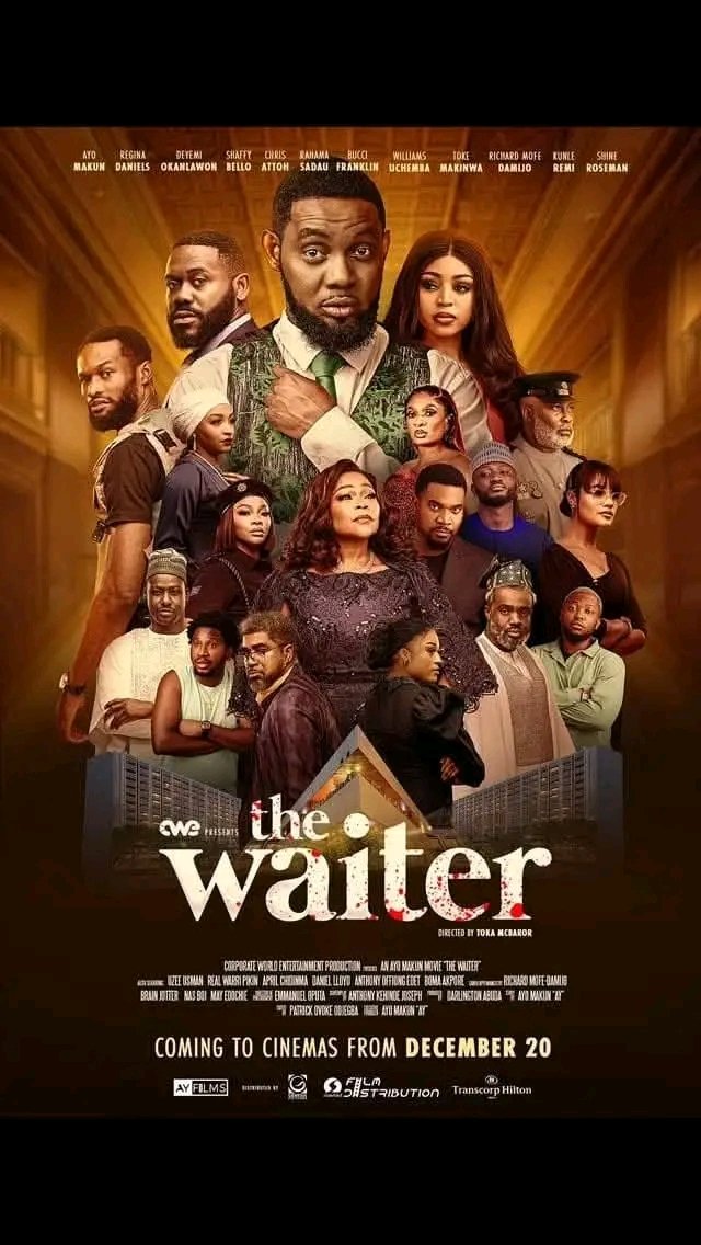 The Waiter Nollywood movie December 2024 featuring AY Makun