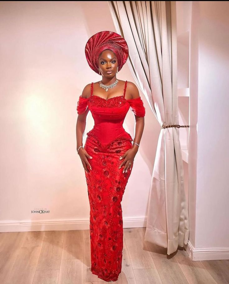 Nigerian Wedding Guest Dresses for Ladies