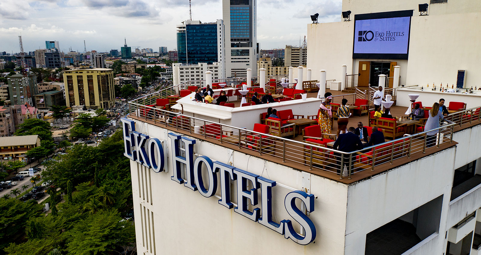 Luxury stay at Eko Hotels and Suites, a top tourist attraction in Lagos, offering fine dining and exceptional views