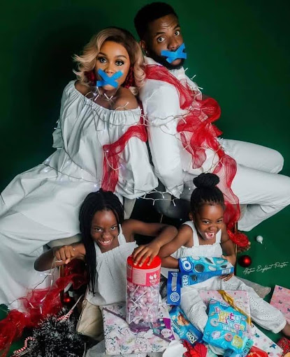 Nigerian Celebrities Slaying Christmas Pyjamas and Outfit (Ebuka Obi-Uchendu)