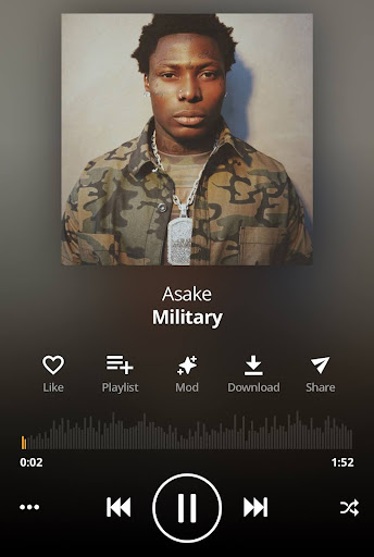 Asake's 'Military'