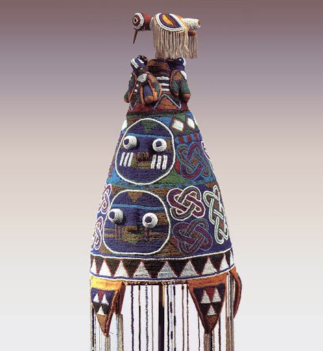 Beaded Artworks and Royal Regalia