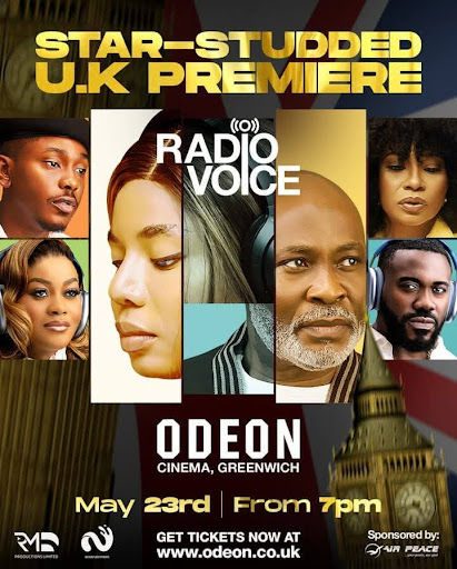 Nigerian Fashion at UK Movie Premiere of “Radio Voice” Proves Its Global Power