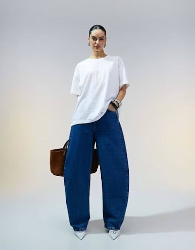 Barrel Jeans Are the Talk of 2025