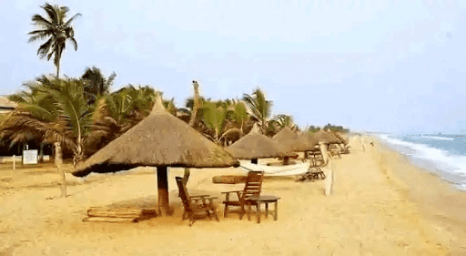 A picture of Ndibe Beach in Ebonyi, notable as one of the top Instagrammable places in Southeast Nigeria. 