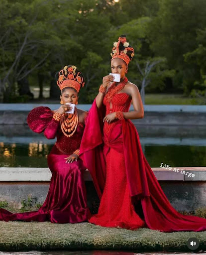 Mercy Aigbe and Efe Irele