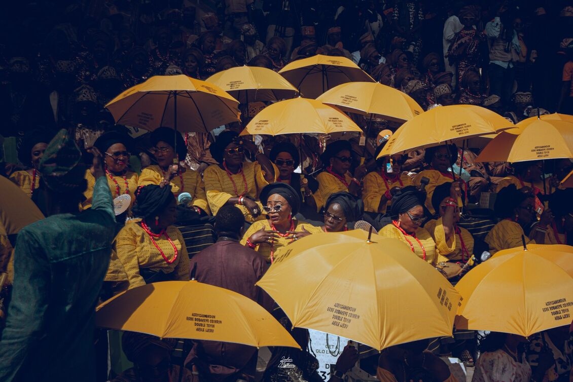 Attendees at the Ojude Oba Festival 2025