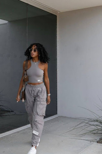How to Style Cargo Trouser in Lagos Heat