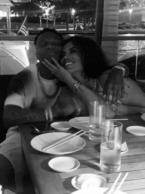 Wizkid and his baby mama, Jada Pollock