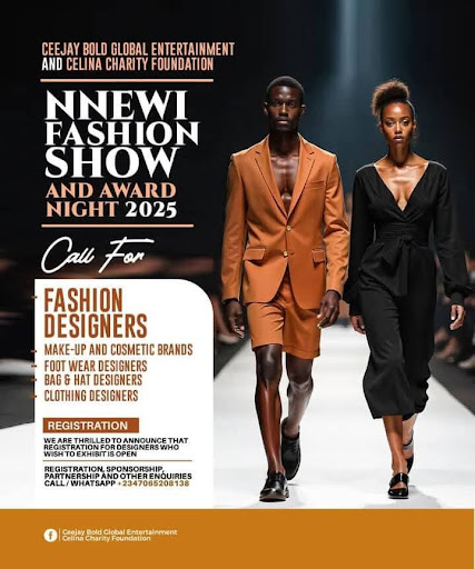 Nnewi Fashion Show and Award Night – July 13 in Anambra