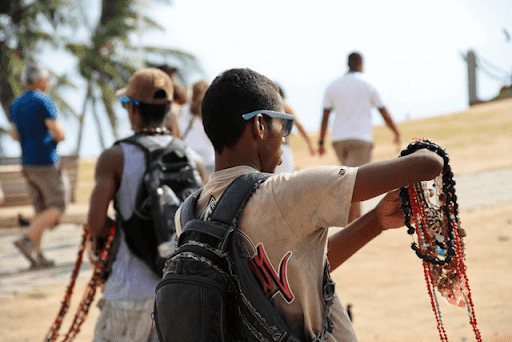 A local influencer showing how tourism boards partner with travel influencers.