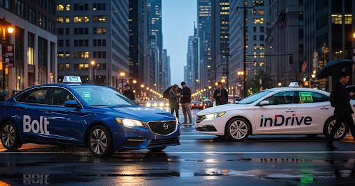 Bolt vs inDrive: Top Nigerian Ride-Hailing Drivers Earn Over ₦1.6M Monthly Amid Industry Strikes