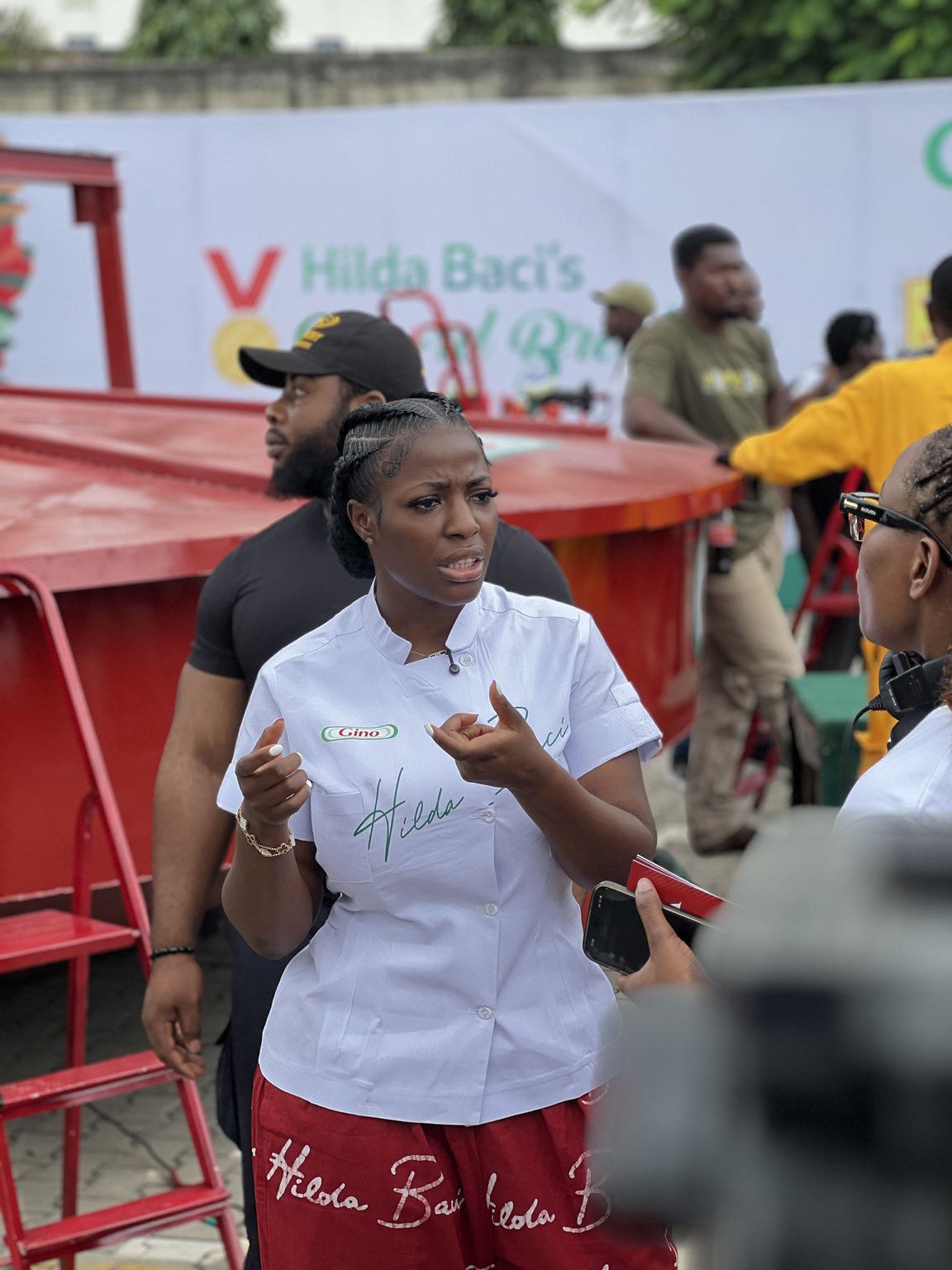 Jollof Rice Distribution at the Lagos Festival