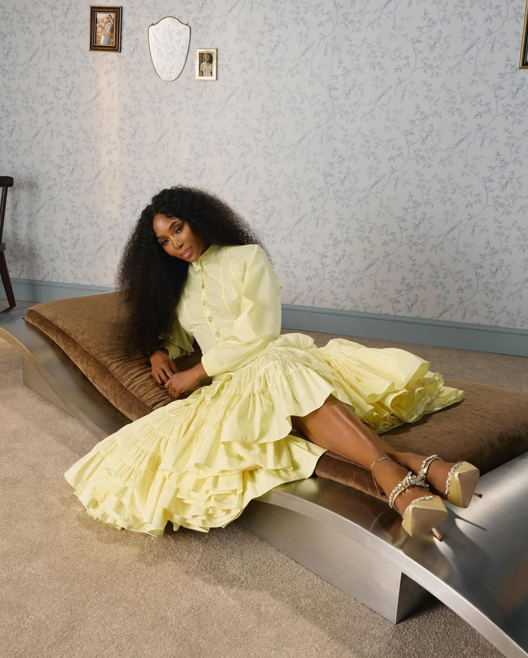 Naomi Campbell Becomes Tolu Coker’s Muse at London Fashion Week