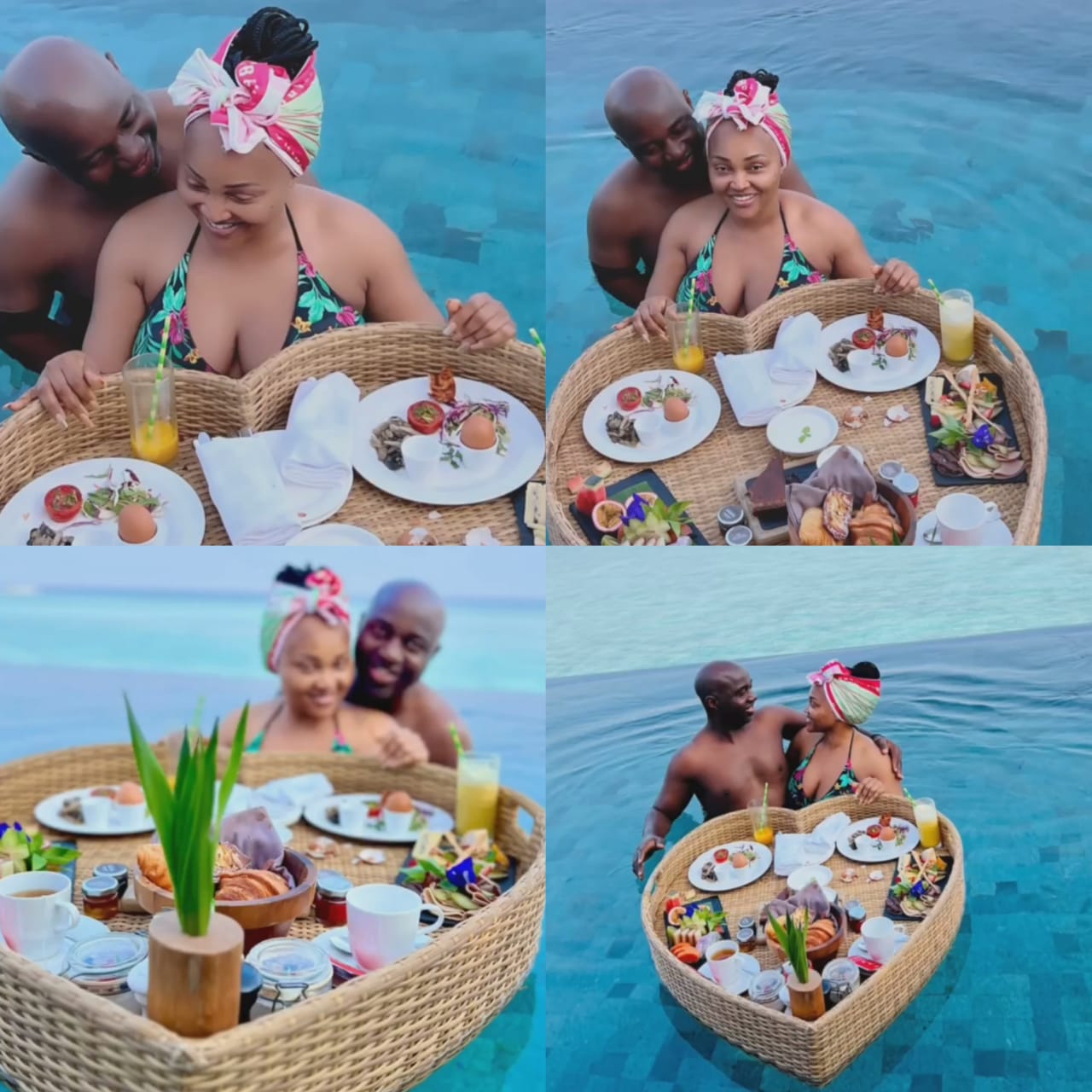 Mercy Aigbe — Maldives Trip