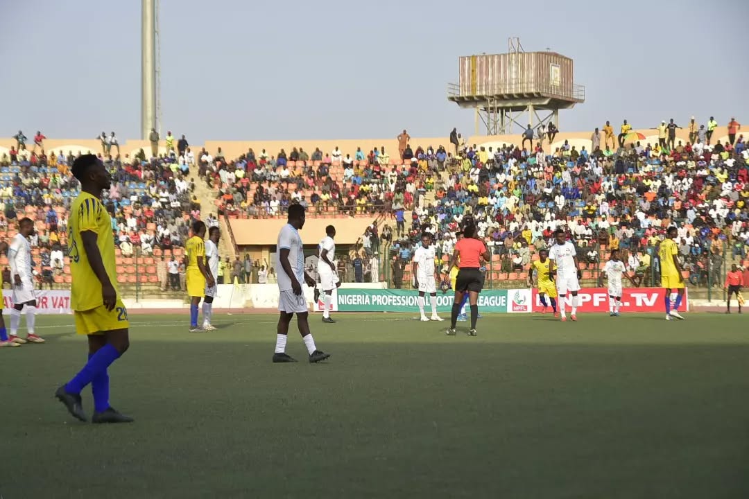 Packed stadium with fans watching NPFL action as league prepares for expanded broadcast coverage