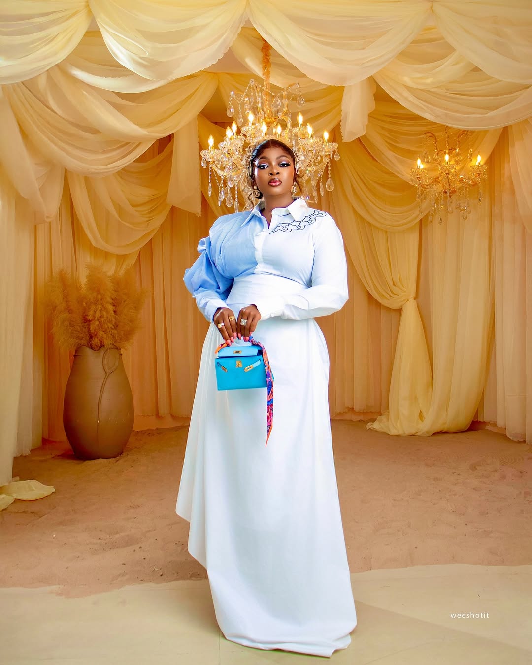 Eniola Badmus — Blue Grace by Design