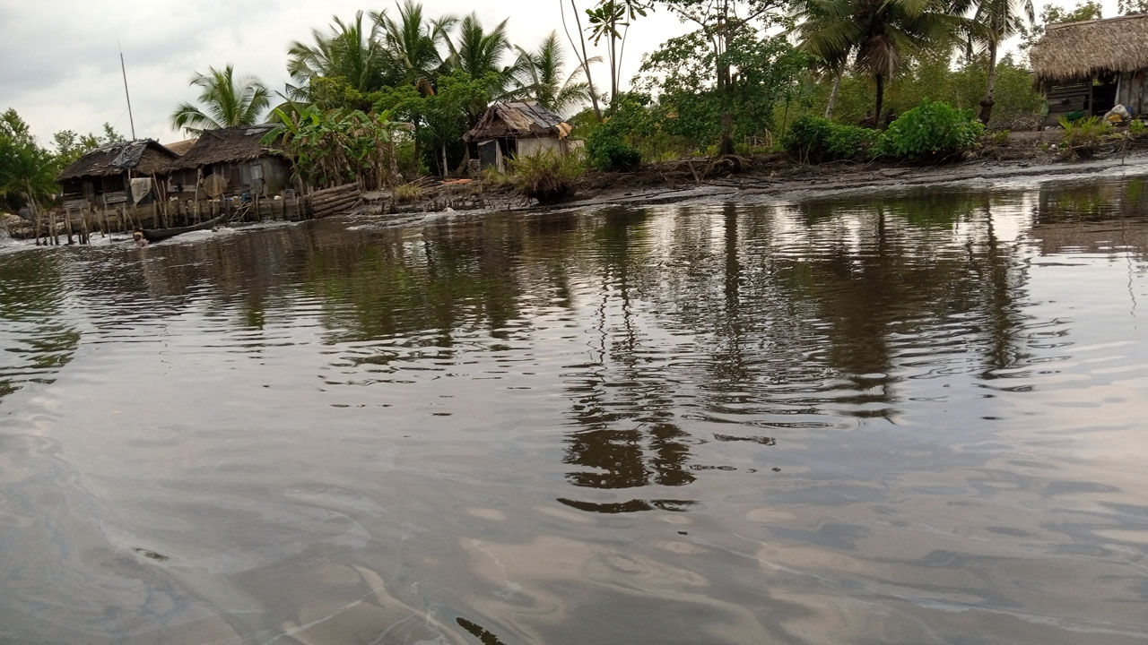 A body of water in one of the notable towns in Bayelsa. 