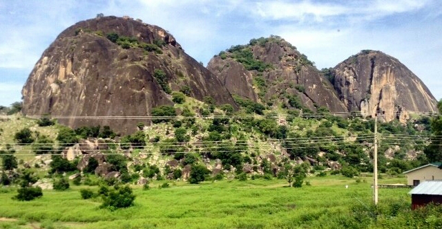  A picture of the Three Sisters Rock showing where to visit in Adamawa. 