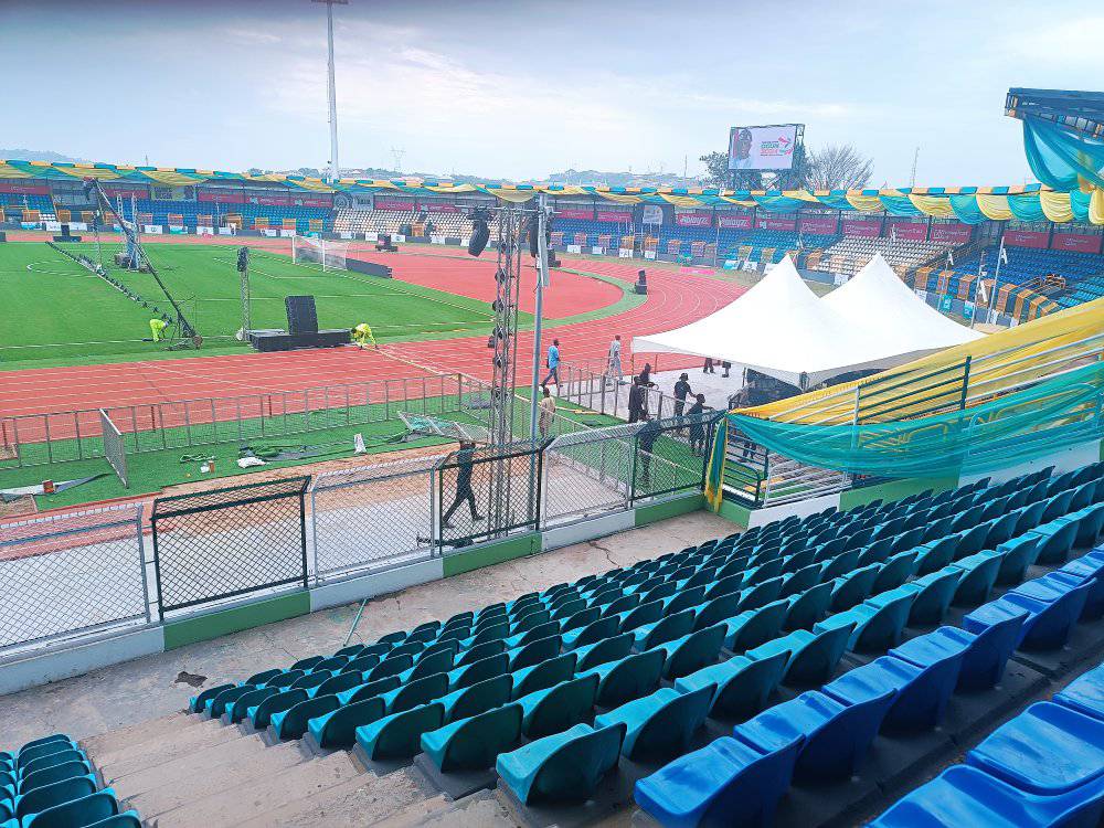 MKO Abiola Stadium in Ogun State showing modern facilities ready to host the West African Para Games in Abeokuta
