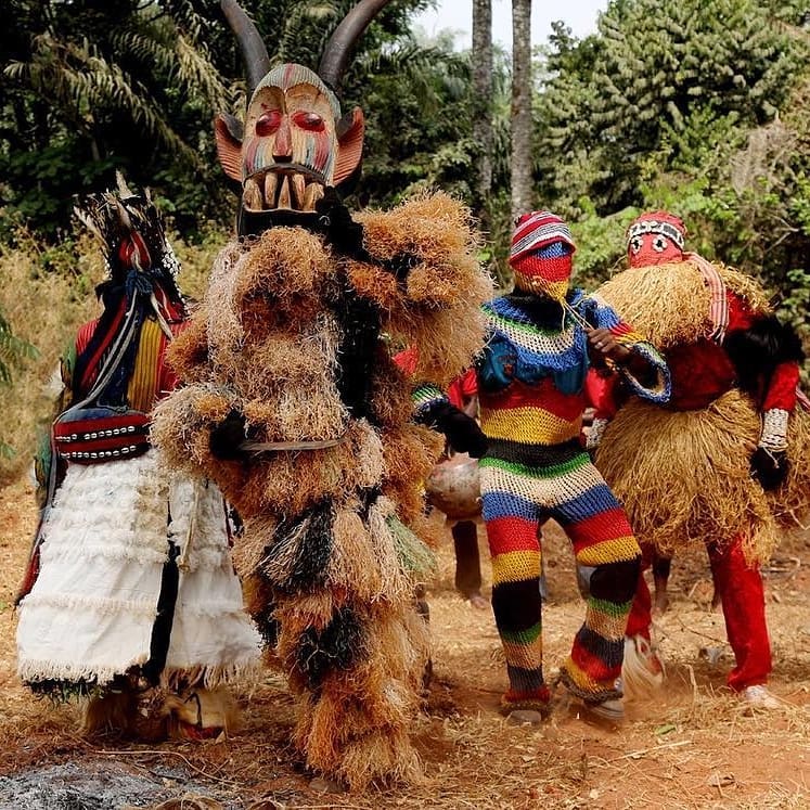 Igbo Masquerades (Mmanwu)
