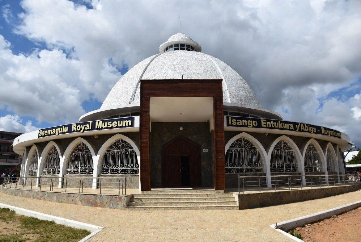 Exterior of the Ssemagulu Royal Museum