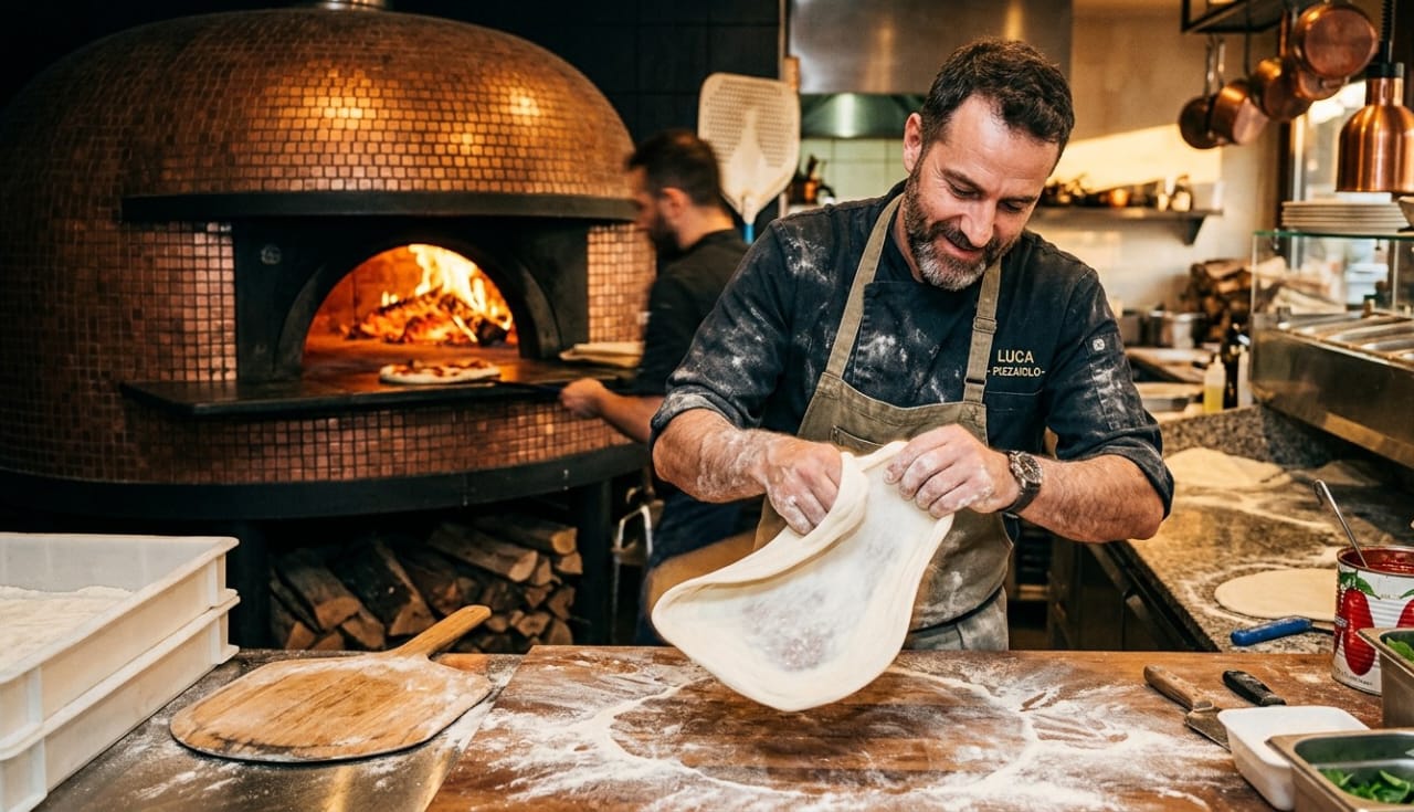 Signature Neapolitan Pizzas and Oven-Focused Mediterranean Dishes