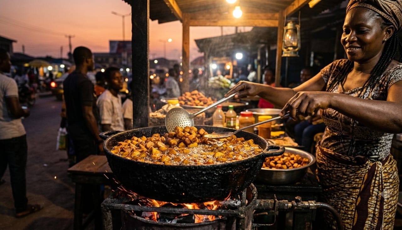 A Global Diner's Guide to Accra's Streets
