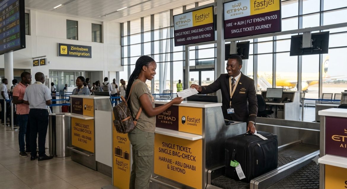 Etihad, Fastjet Zimbabwe Strike Deal to Boost African Air Travel Connectivity