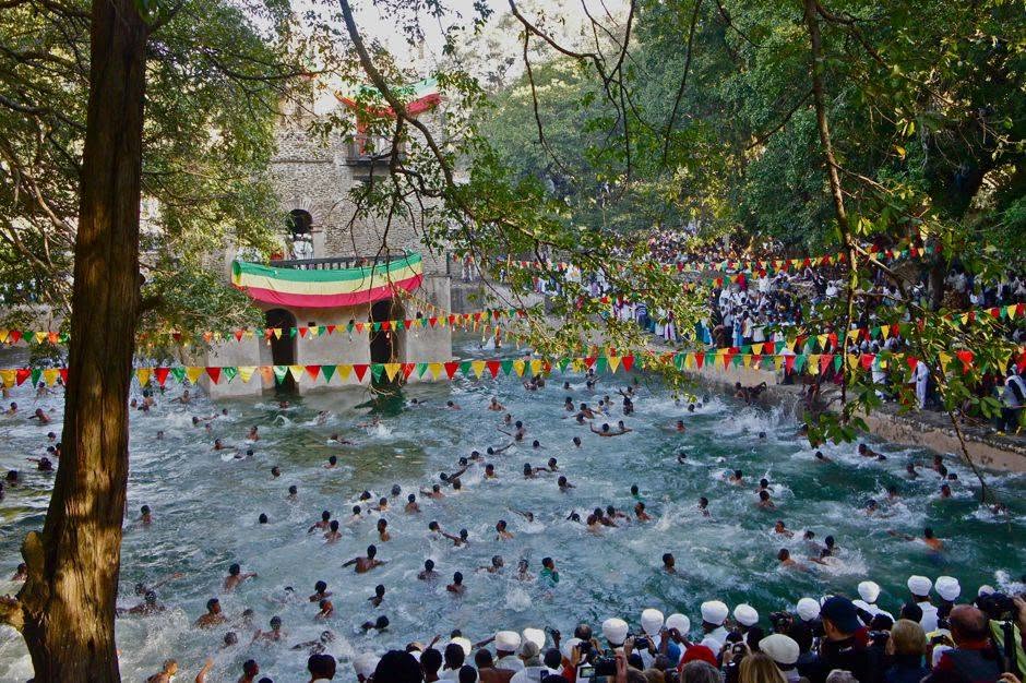 Timkat in Gondar