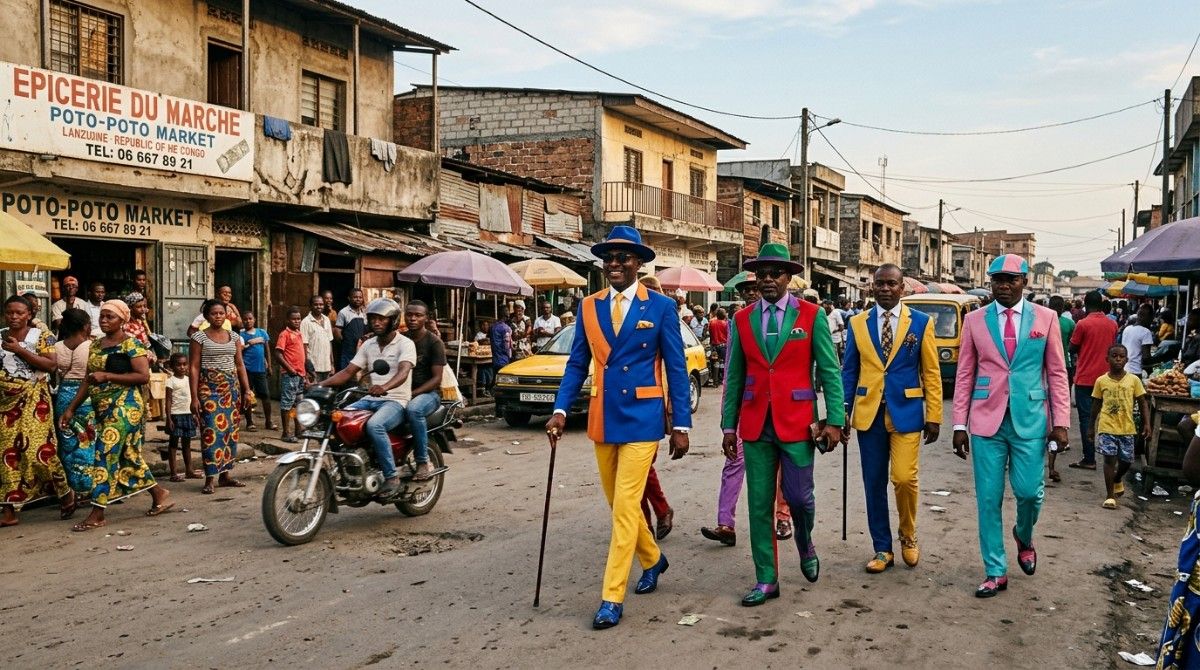 How Congo's Sapeur Tradition Reached Guinness and the Paris Runways