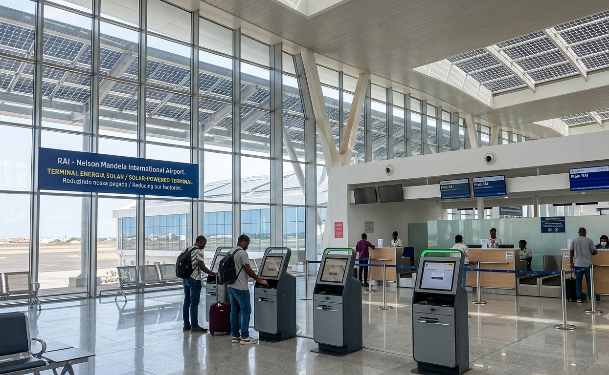 Modern passenger processing facilities implemented under VINCI Airports' modernisation programme
