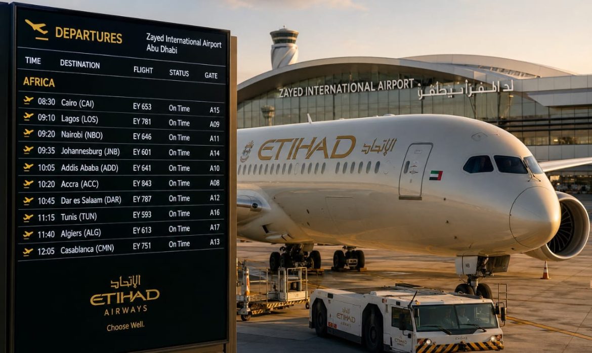Etihad's Africa Expansion Skips the Aircraft and Signs the Feeder Airlines First