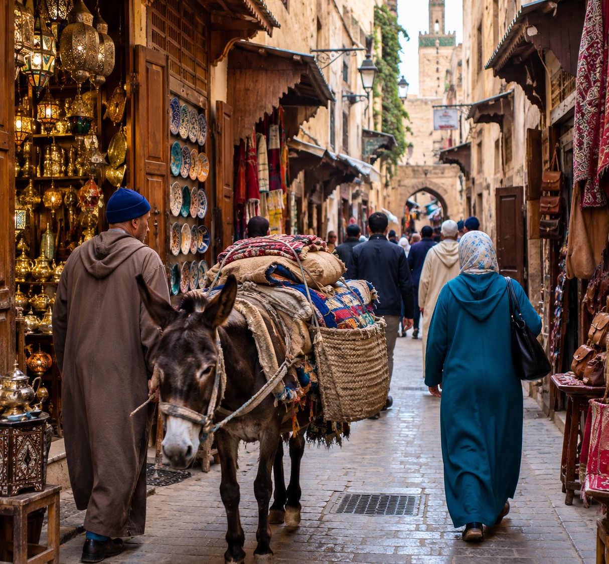 The Medina of Fez: Nine Thousand Alleys and No Cars
