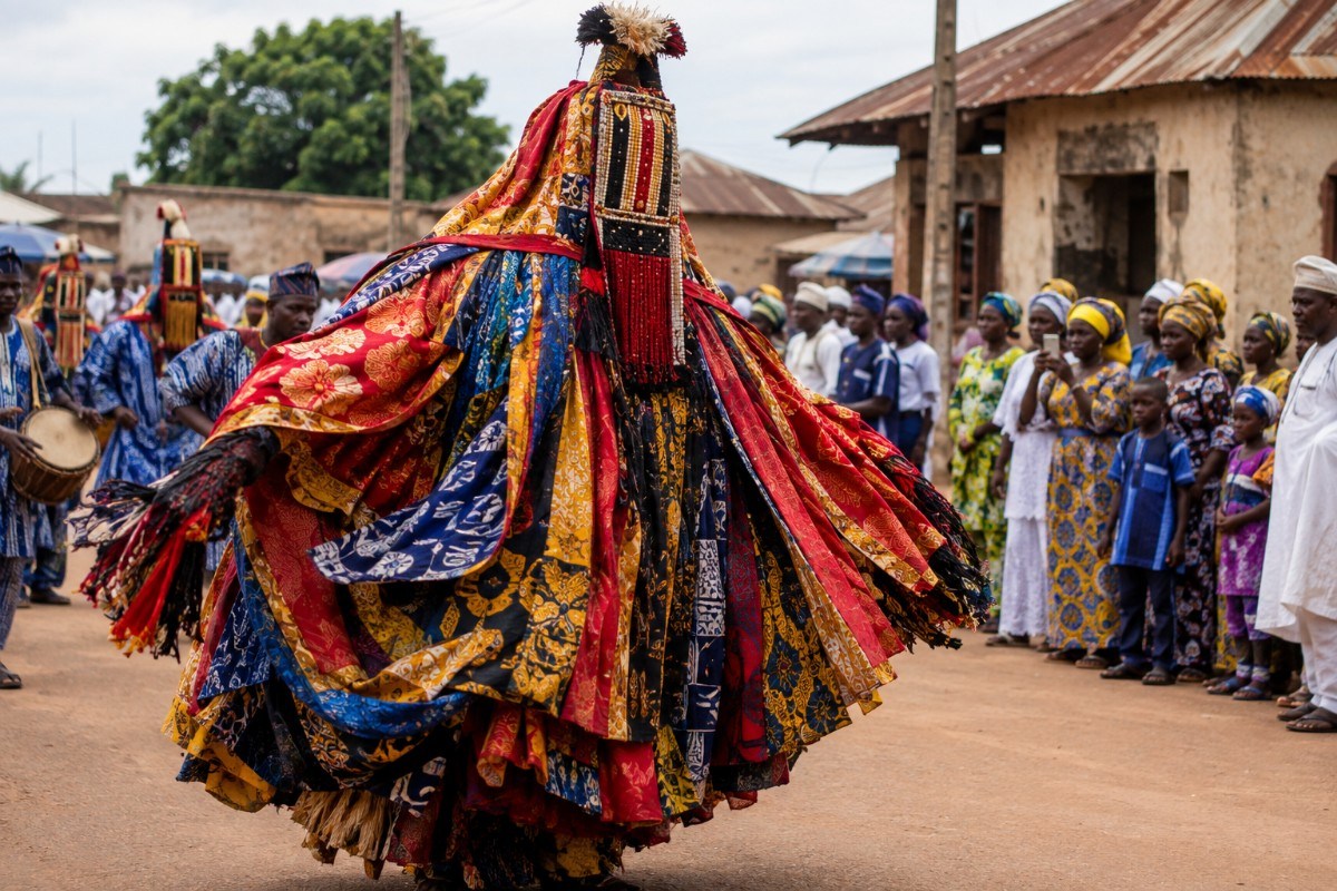 The Egungun Festival is becoming a tourism economy.