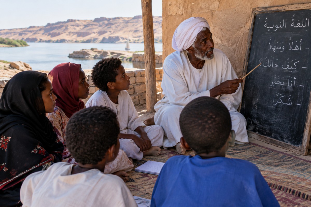 The Language Carrying Nubian Identity
